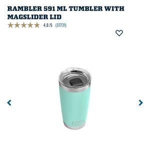 SEA FOAM YETI RAMBLER